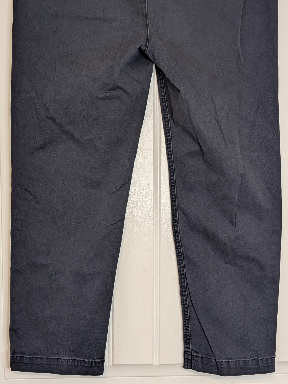 LOFT Petites Gray Slim Cropped Mid Rise Chino Pants - Picture 7 of 13